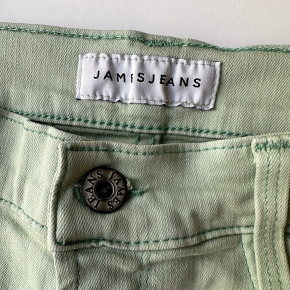 James Jeans Twiggy Ankle Mermaid Mint Skinny Jeans 27 - Picture 6 of 6